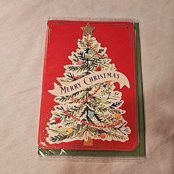 Pack of mystery 25 assorted Christmas cards with envelopes xmas holiday glitter - Picture 6 of 16